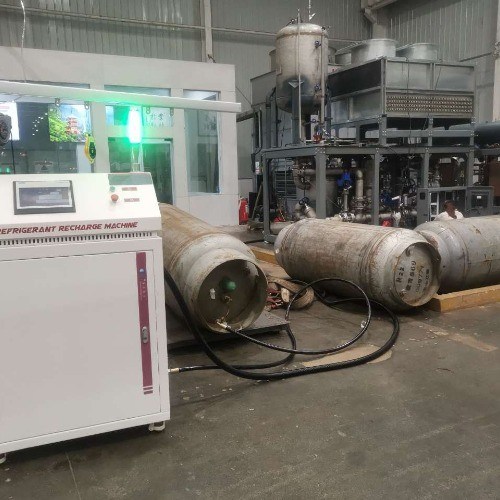 Refrigerator-Compatible R410A ATEX Freon Gas Charging Machine with High Precision