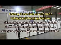 Βιομηχανία αντλιών θερμότητας R32 R290 Siemens PLC αυτόματη συσκευή φόρτισης ψυκτικού CM8600